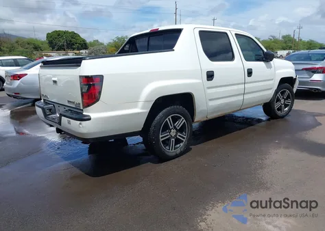 2013 Honda Ridgeline Sport from USA, damaged, VIN 5FPYK1F77DB017657